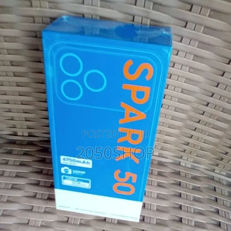 New Tecno Spark 50 128 GB Black
