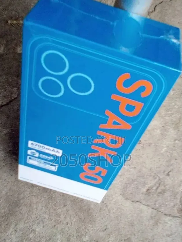 New Tecno Spark 50 128 GB Black