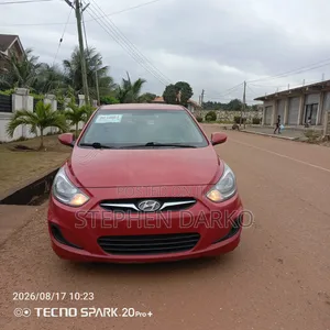 Hyundai Accent 2013 Red