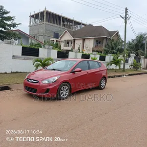 Hyundai Accent 2013 Red