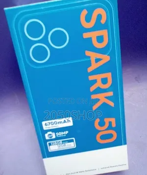 New Tecno Spark 50 128 GB Blue
