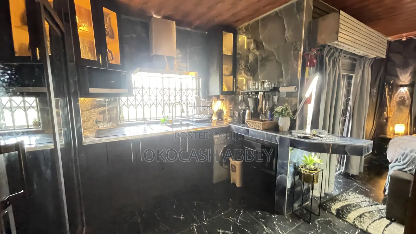 Furnished 1bdrm Apartment in Smiling Homes, North Legon for rent