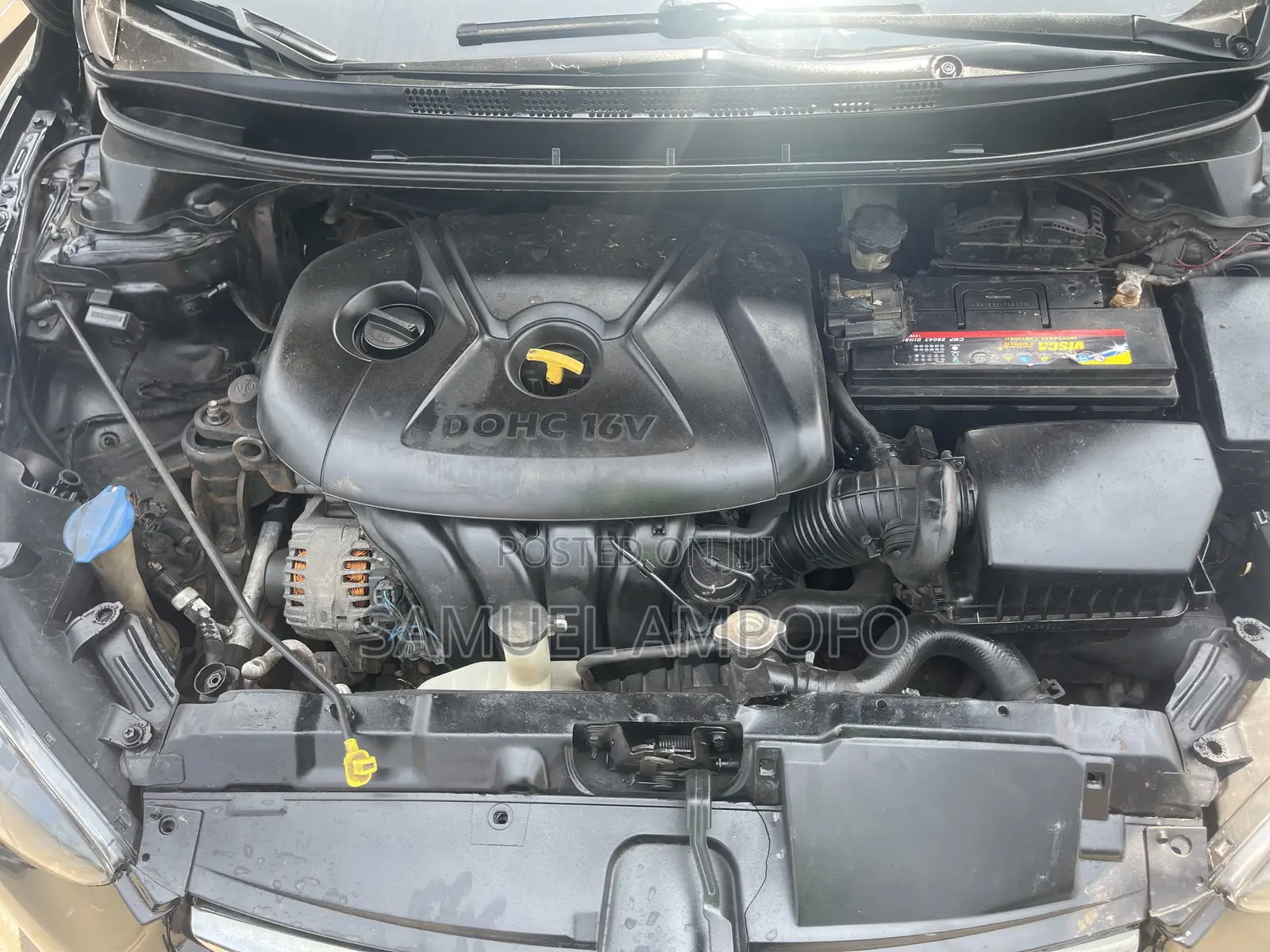 Hyundai Elantra Limited Sedan FWD (1.8L 4cyl 6A) 2016 Black