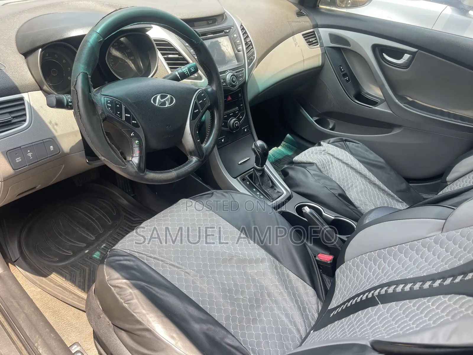 Hyundai Elantra Limited Sedan FWD (1.8L 4cyl 6A) 2016 Black