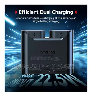 SMALLRIG Battery Charger for Canon LP-E6P (22.5W USB-C Charge)from USA