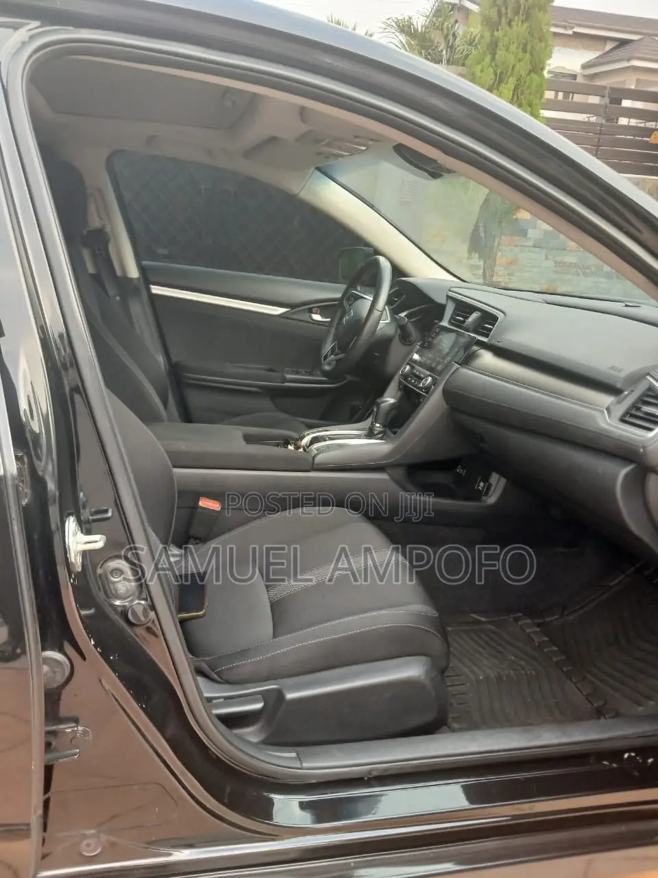 Honda Civic EX-L 2021 Black