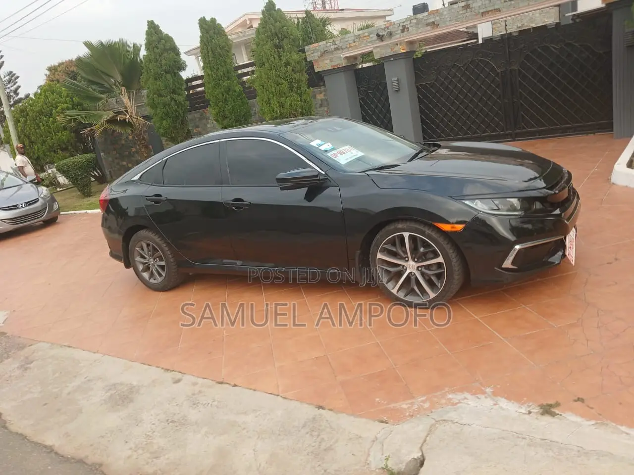 Honda Civic EX-L 2021 Black