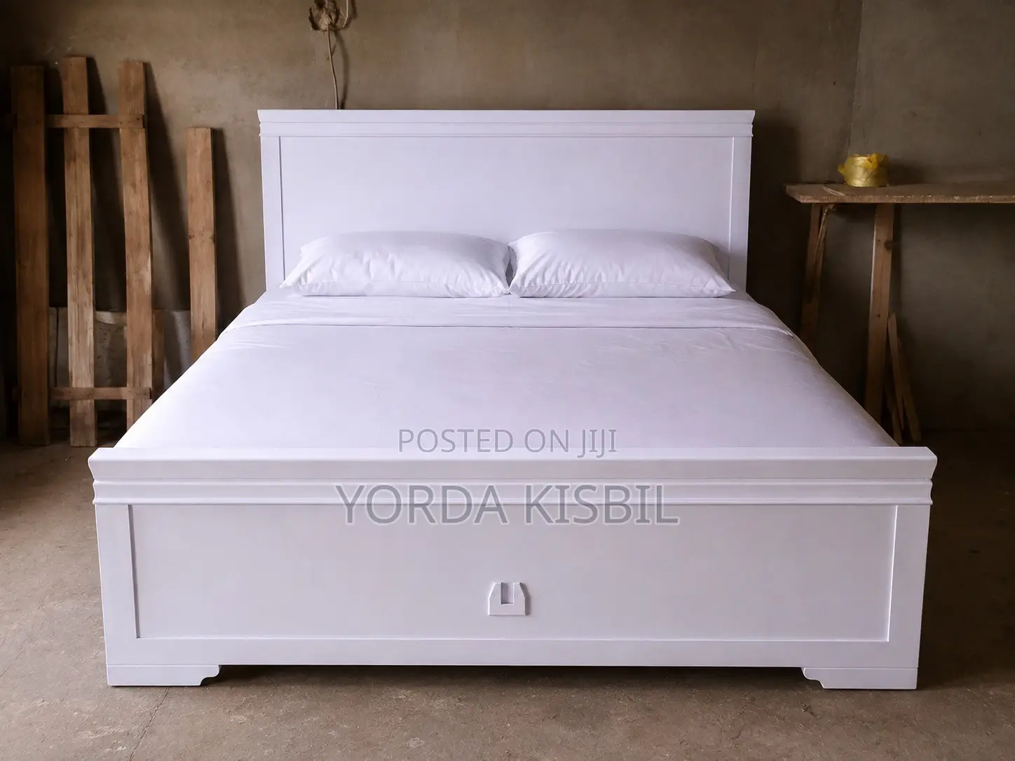 Real Wood Queen-Size Bed for Sale! Just the Frame
