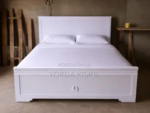 Real Wood Queen-Size Bed for Sale! Just the Frame