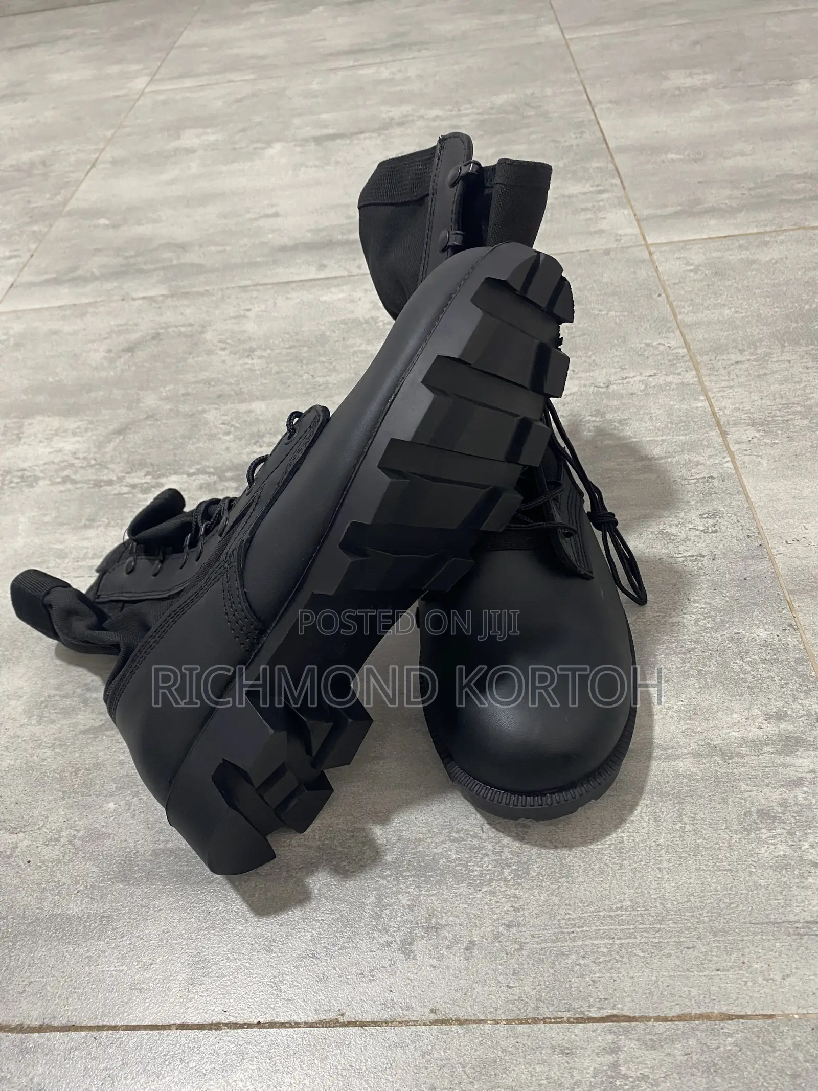 OD:30 ,Time to Rise Jungle Boot(9513bk - Black)
