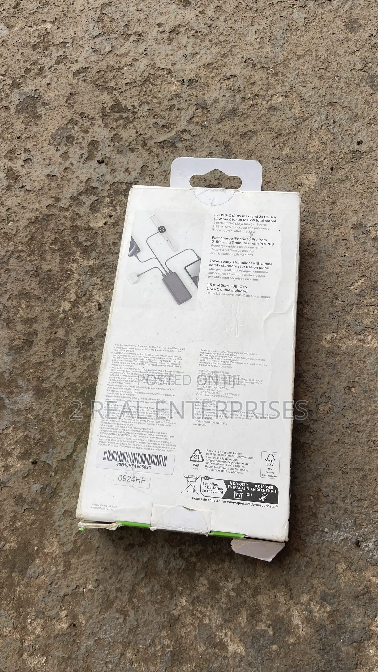 Belkin BoostCharge 4-Port Power Bank 