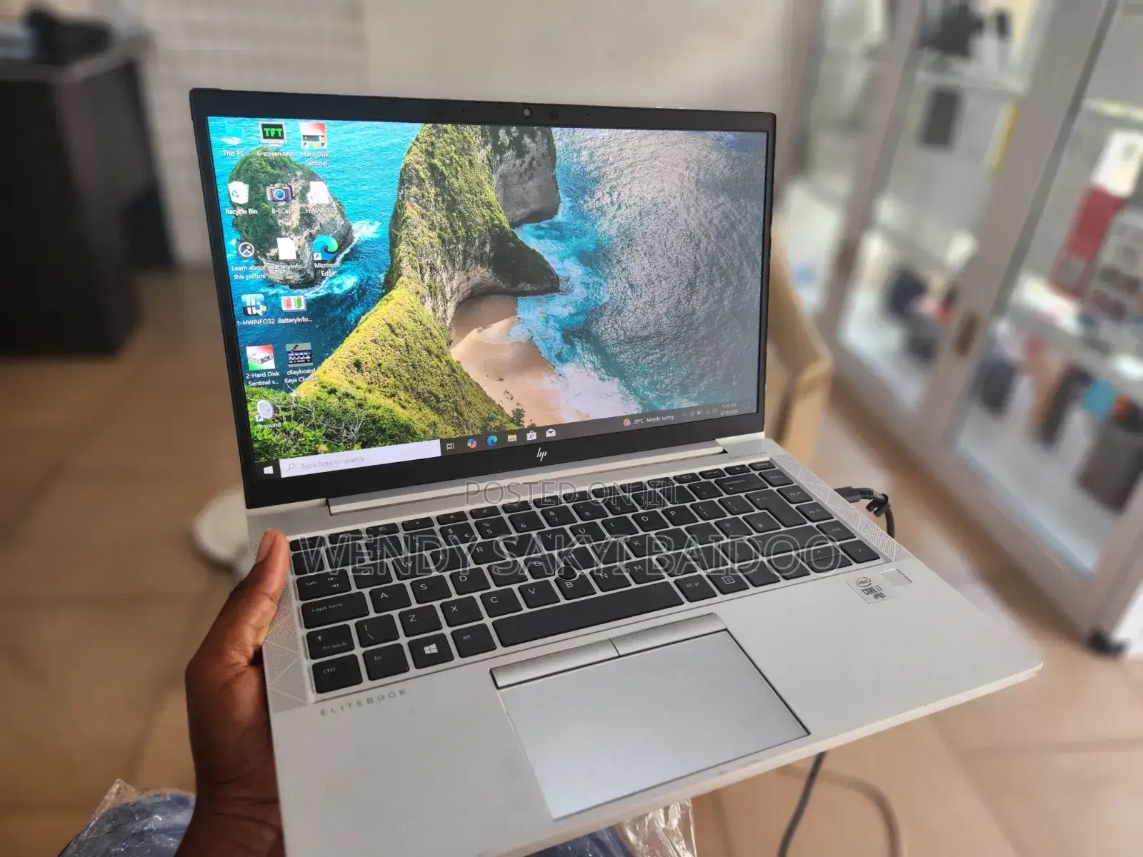 Laptop HP EliteBook 840 G7 8GB Intel Core i7 HDD 256GB