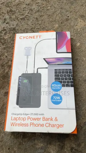 Cygnett ChargeUp Edge+ 27,000mAh Laptop Power Bank Wireless Charger