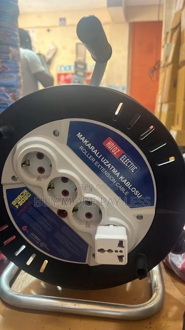 HEAVY DUTY HOOZZ Electric Roller Extension Cabl