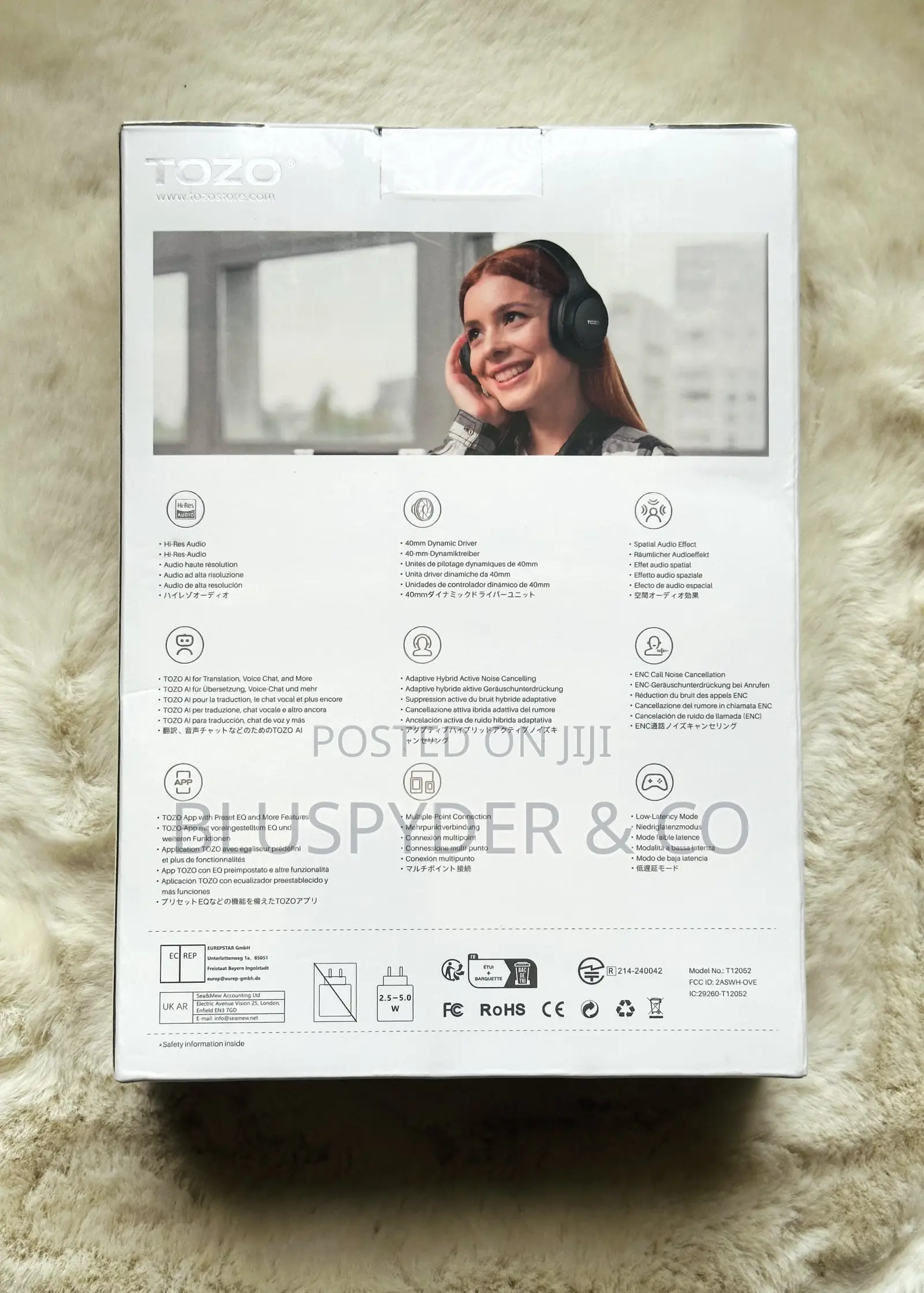Tozo HT3 - Noise Cancelling Headphones