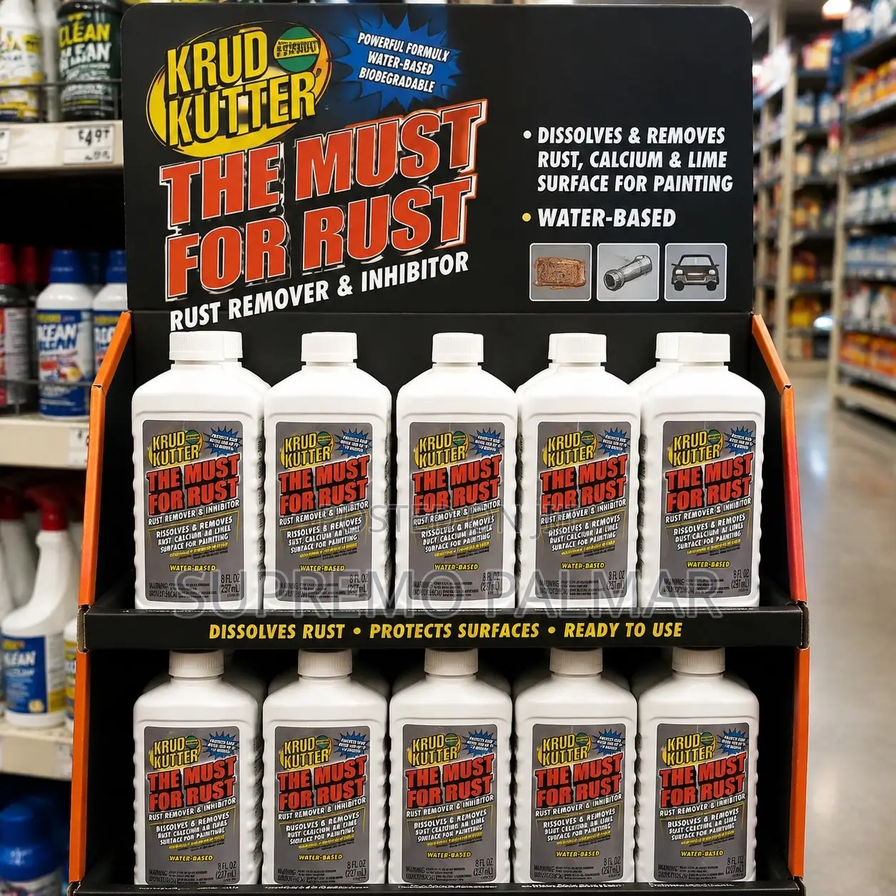The Must for Rust 237ml - Water-Based Metal Rust Treatment Remover