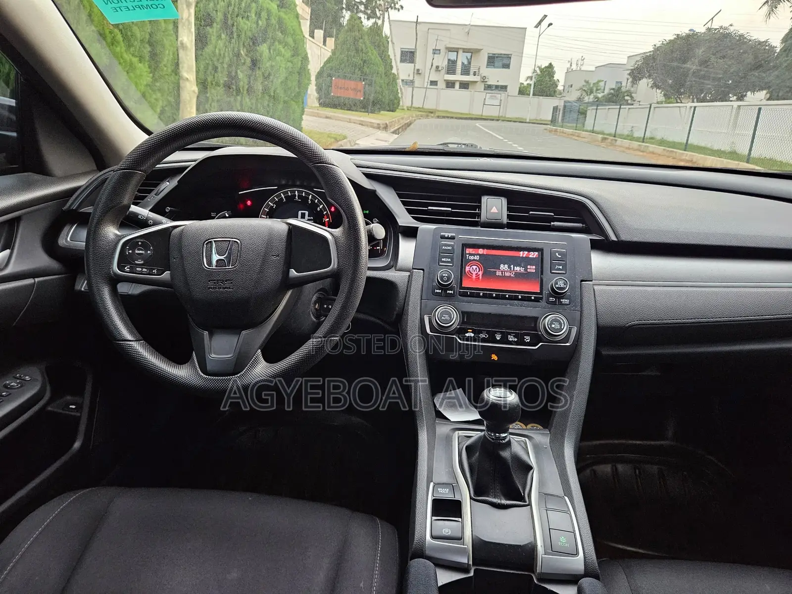 Honda Civic LX 4dr Sedan (2.0L 4cyl) 2017 Black