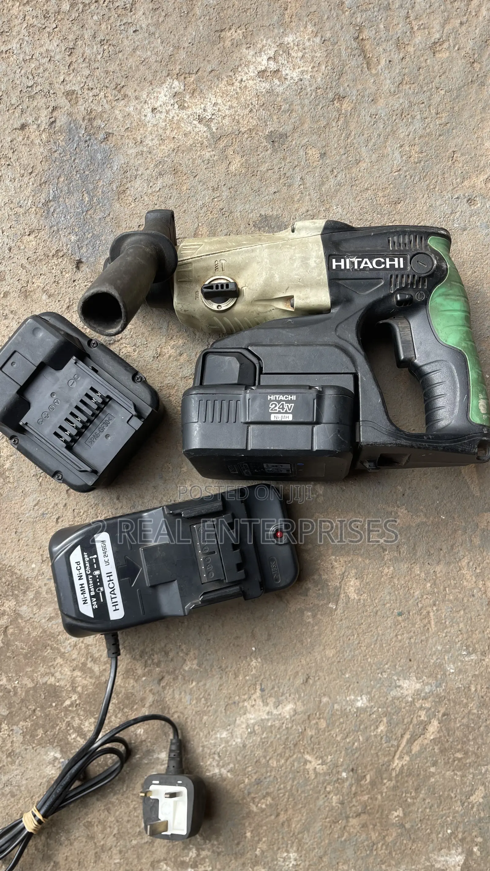 Hitachi 24V Cordless 3-Mode SDS-plus Rotary Hammer Drill
