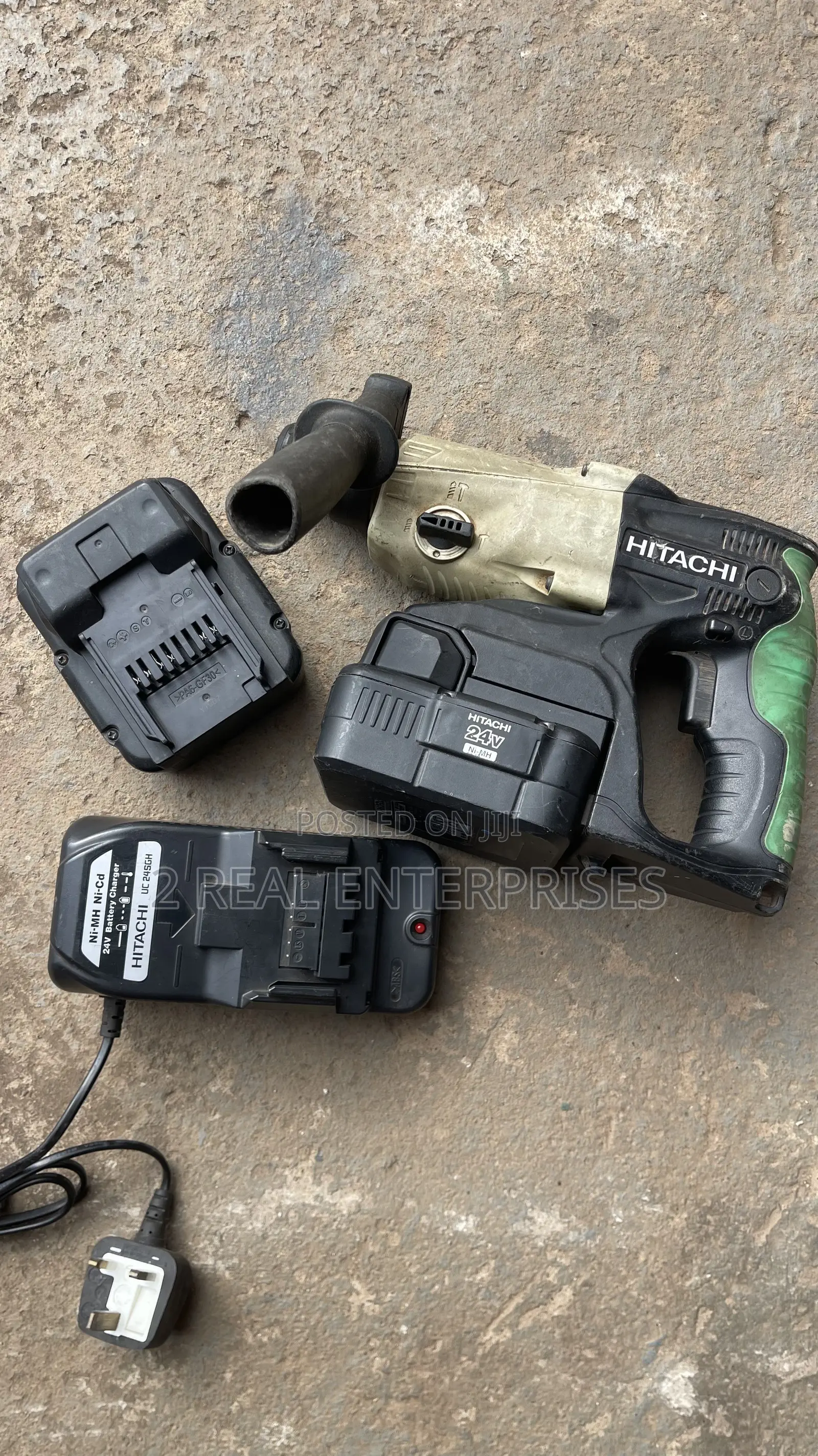 Hitachi 24V Cordless 3-Mode SDS-plus Rotary Hammer Drill