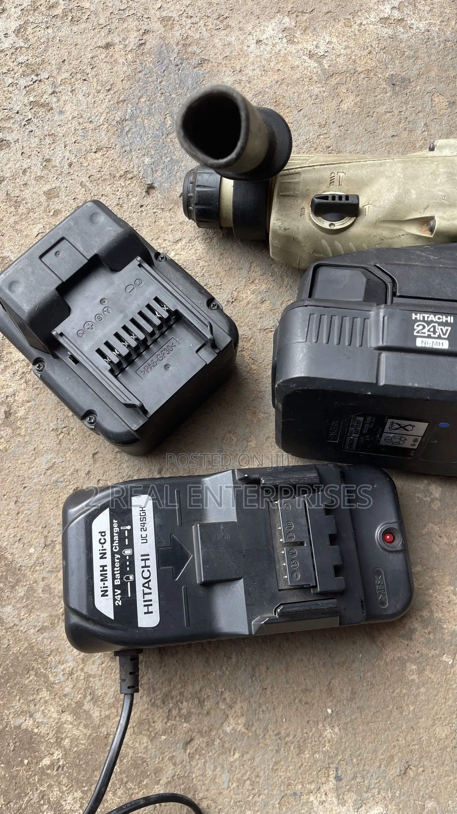 Hitachi 24V Cordless 3-Mode SDS-plus Rotary Hammer Drill