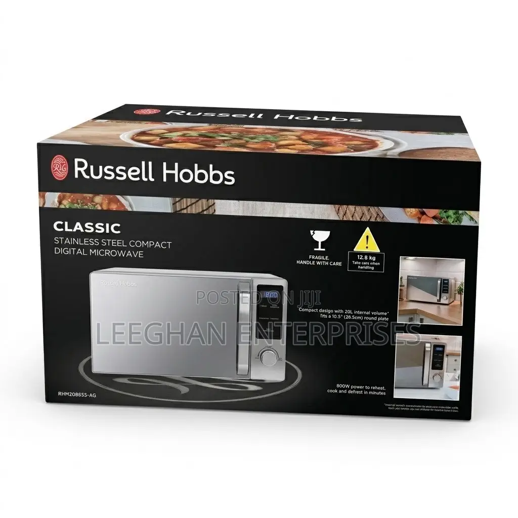 Russel Hobbs Classic 20l Stainless Microwave