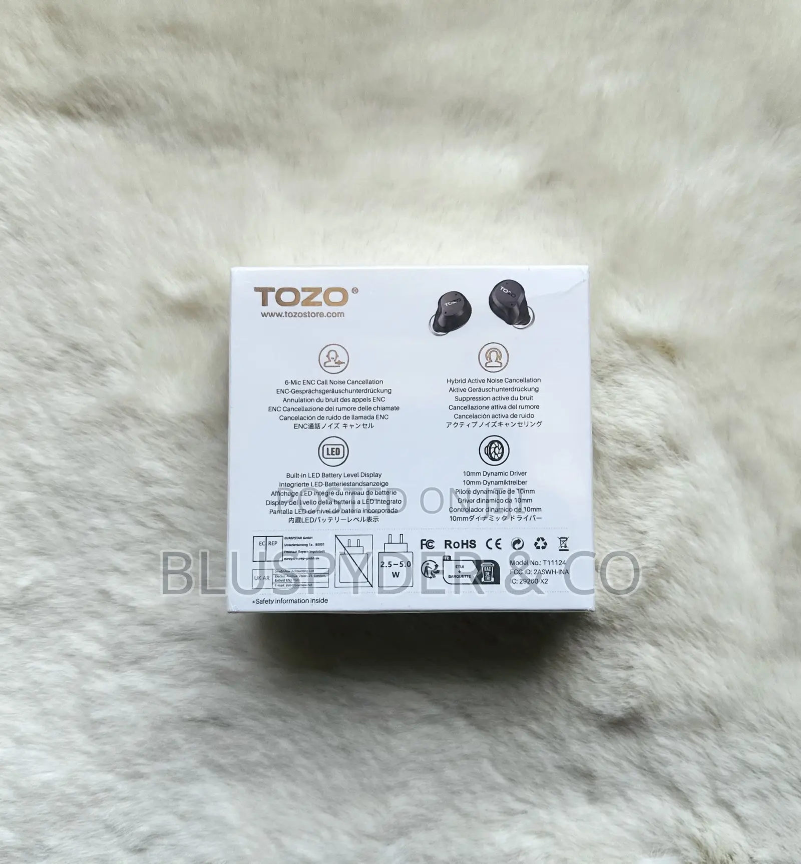 Tozo NC9 - Active Noise Cancelling Earbuds