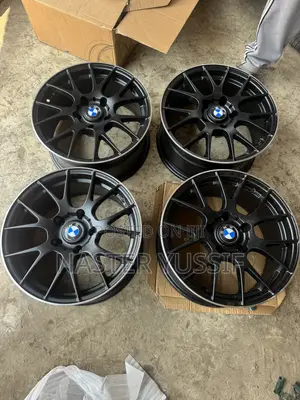 Black BMW Rims Set