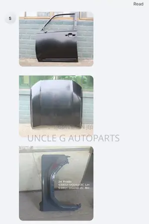 Landcruiser Prado 2025 Doors, Bonnet and Fenders