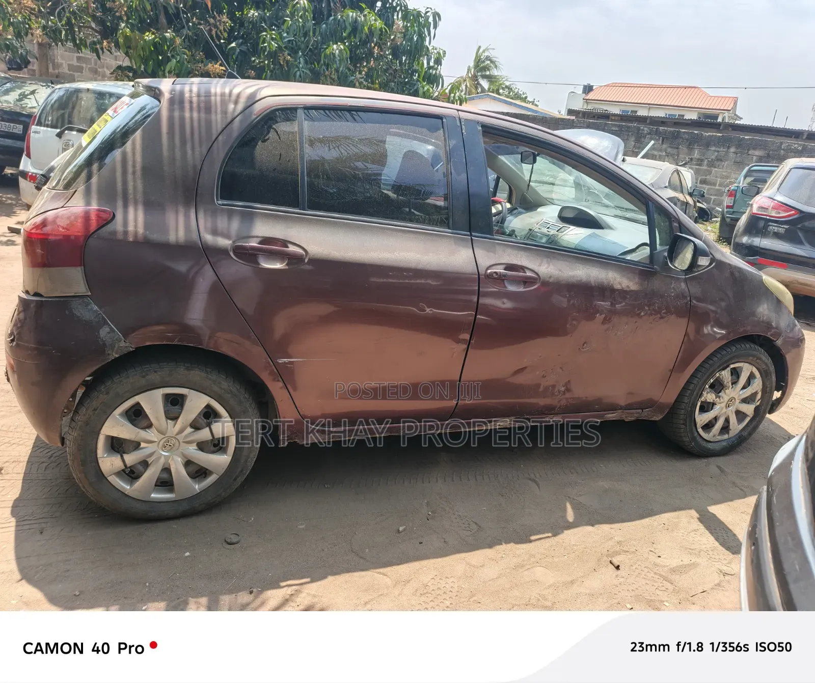 Toyota Vitz 2010 Brown