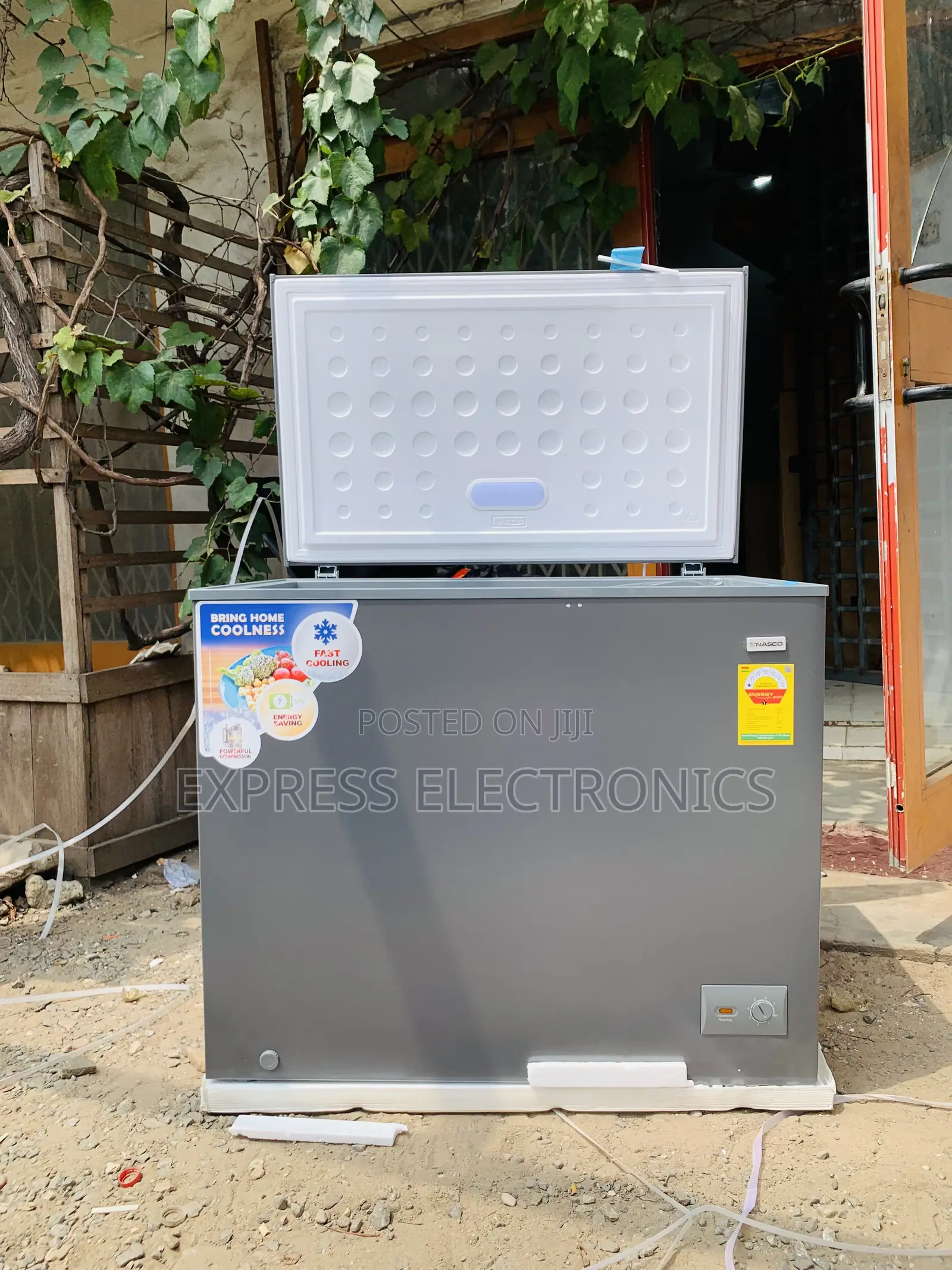 Lovely New Chest Freezer Single Door NAS-400fl.