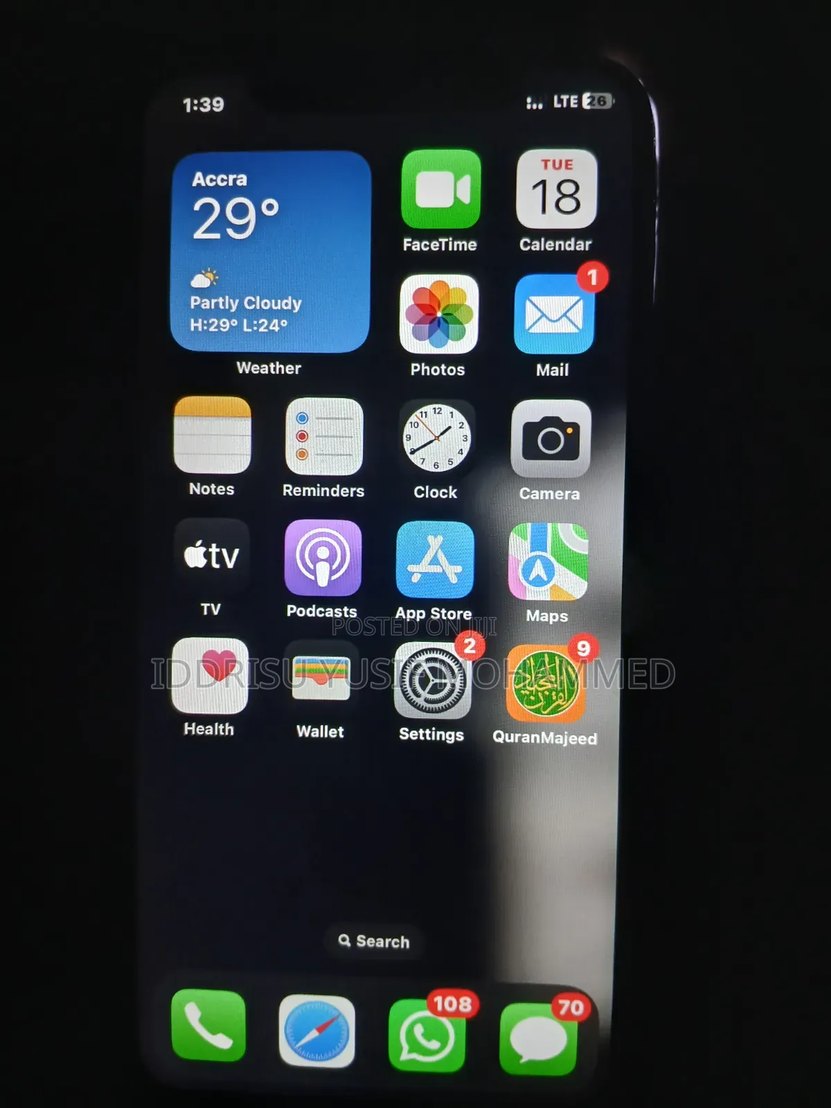 Apple iPhone XS 256 GB Black
