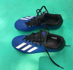 Adidas Copa Pure 2.1 FG Marinerush Men\'s 10 Blue White Soccer Cleats.