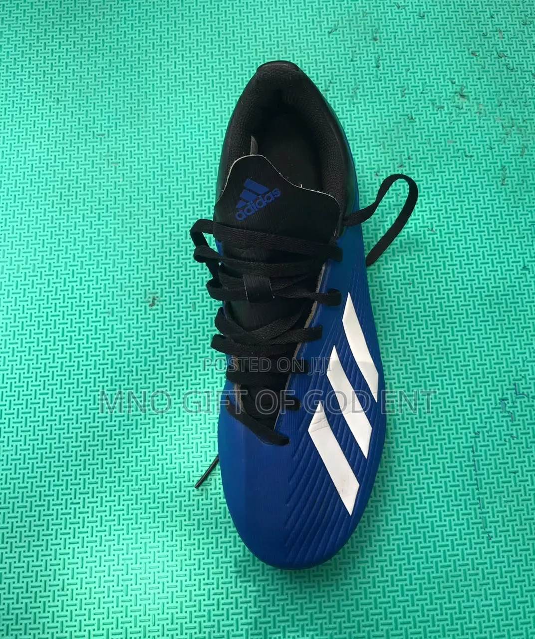 Adidas Copa Pure 2.1 FG Marinerush Men\'s 10 Blue White Soccer Cleats.