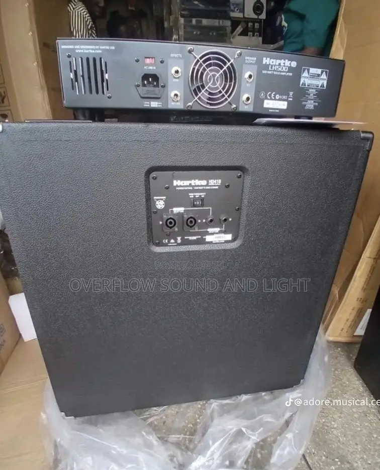 Hartke Head(LH500) and Tail(HD410) Bass Guitar Combo