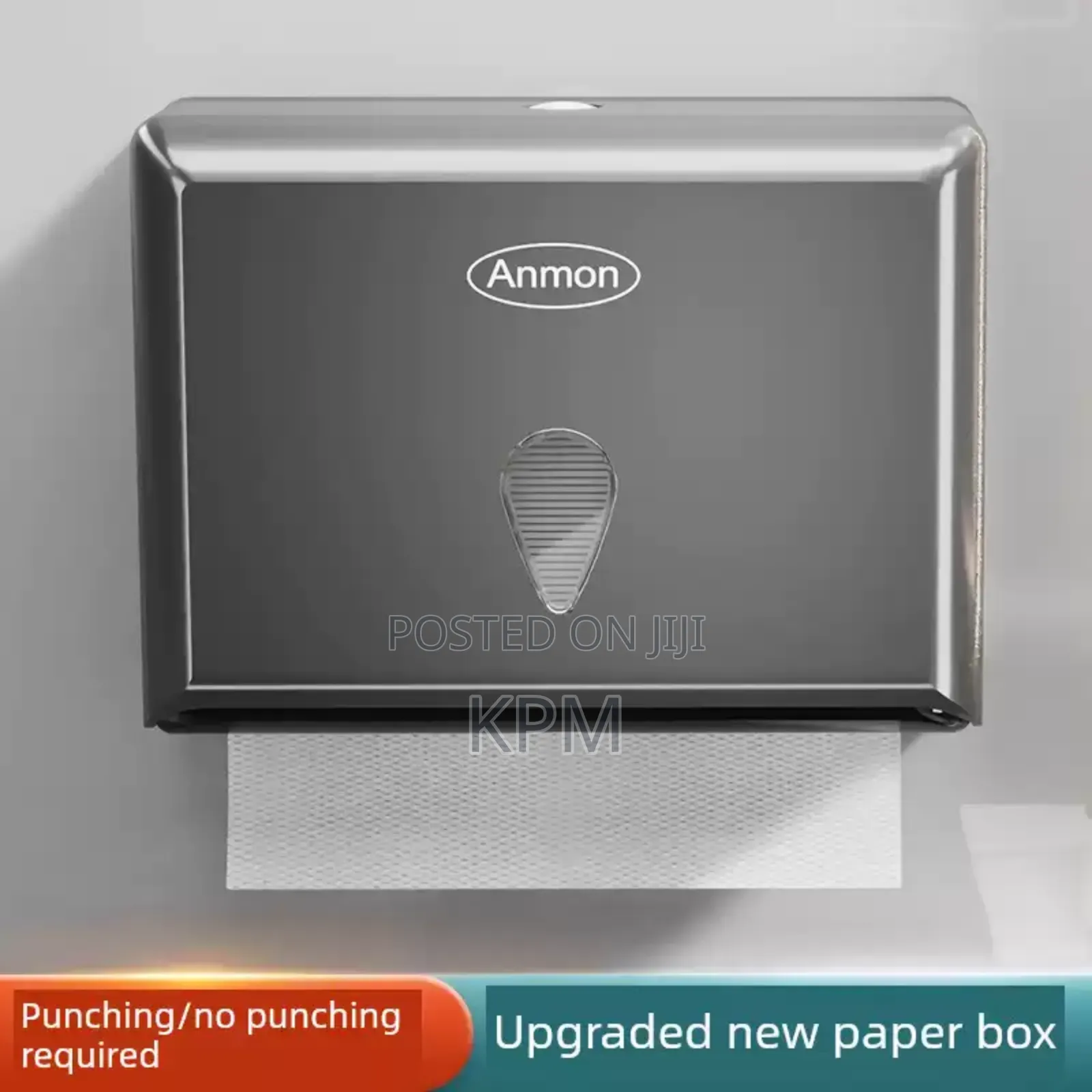 Adhesive and Drill Tissue Box Dispenser