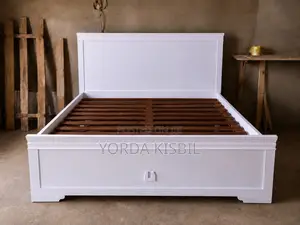 Real Wood Queen-Size Bed for Sale! Just the Frame