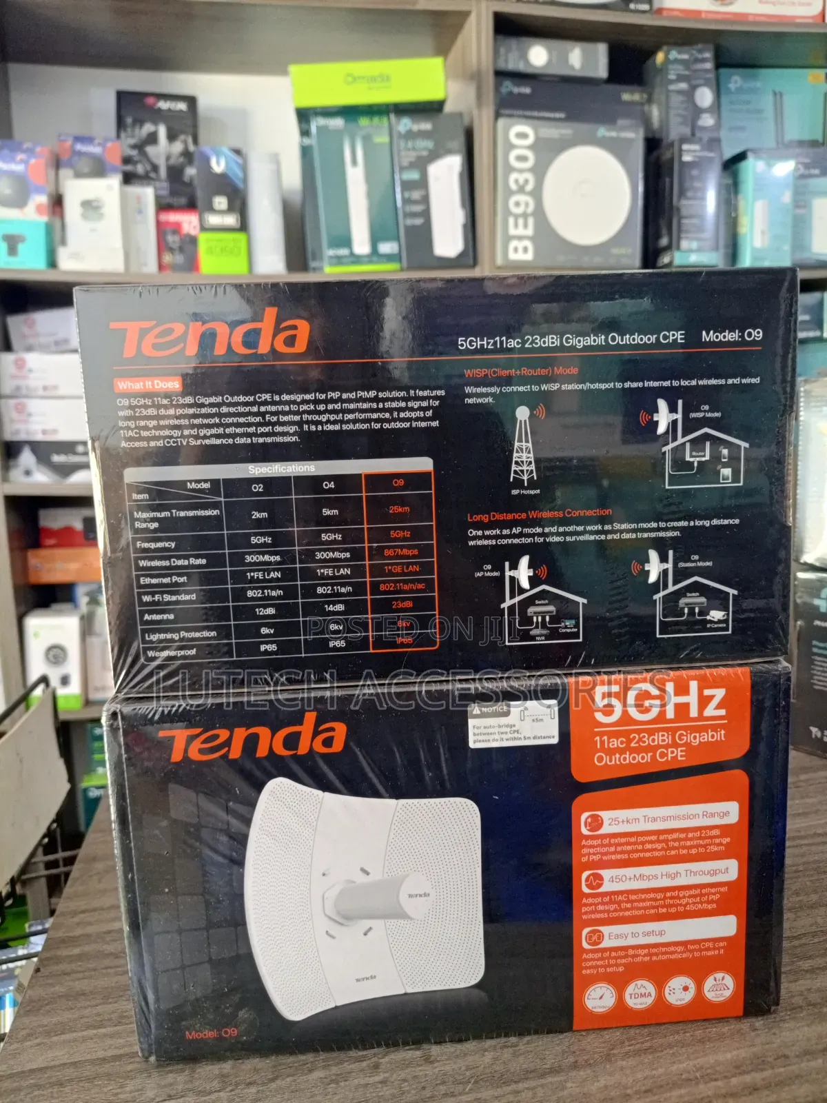 Tenda 09 5GHz Gigabit Outdoor CPE