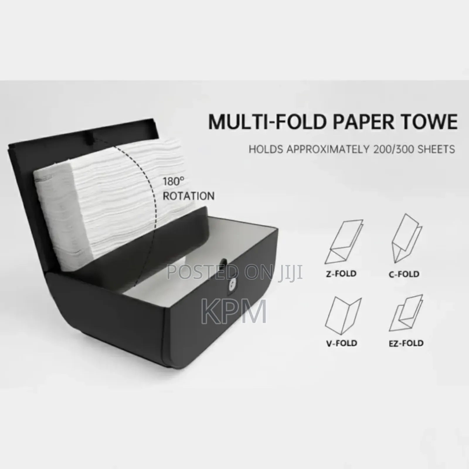 Self Mount No Drill Tissue Dispenser Box
