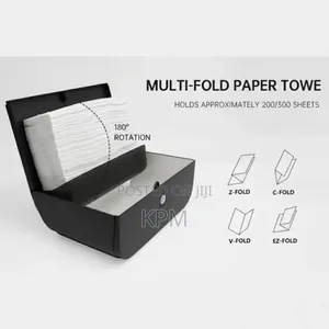 Self Mount No Drill Tissue Dispenser Box