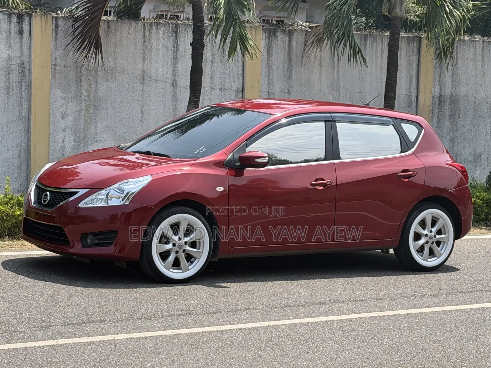Nissan Tiida 1.5L 16V 2009 Red