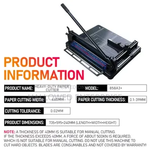 A4/A3 500sheets Heavy Duty Paper Cutter