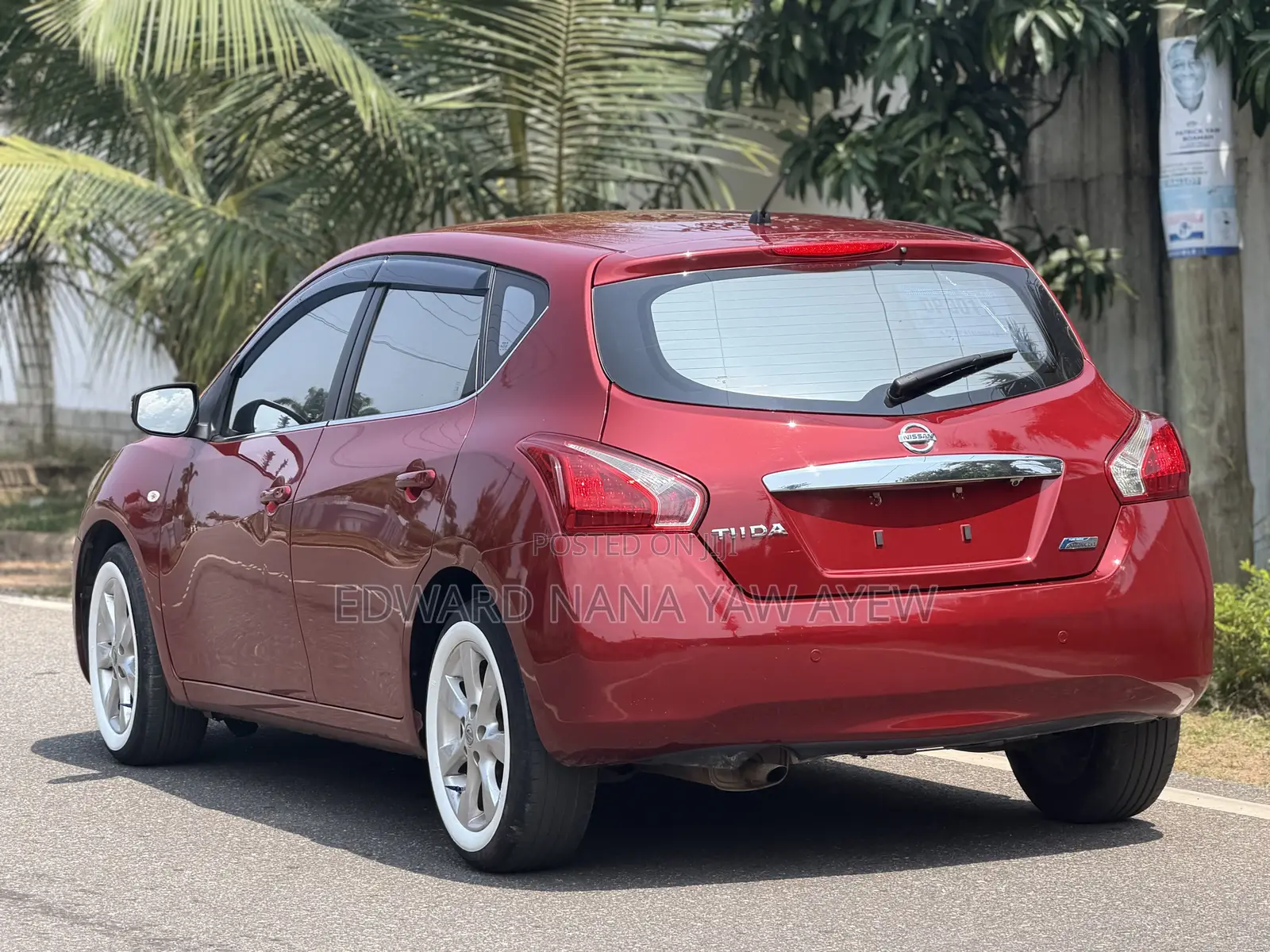Nissan Tiida 1.5L 16V 2009 Red
