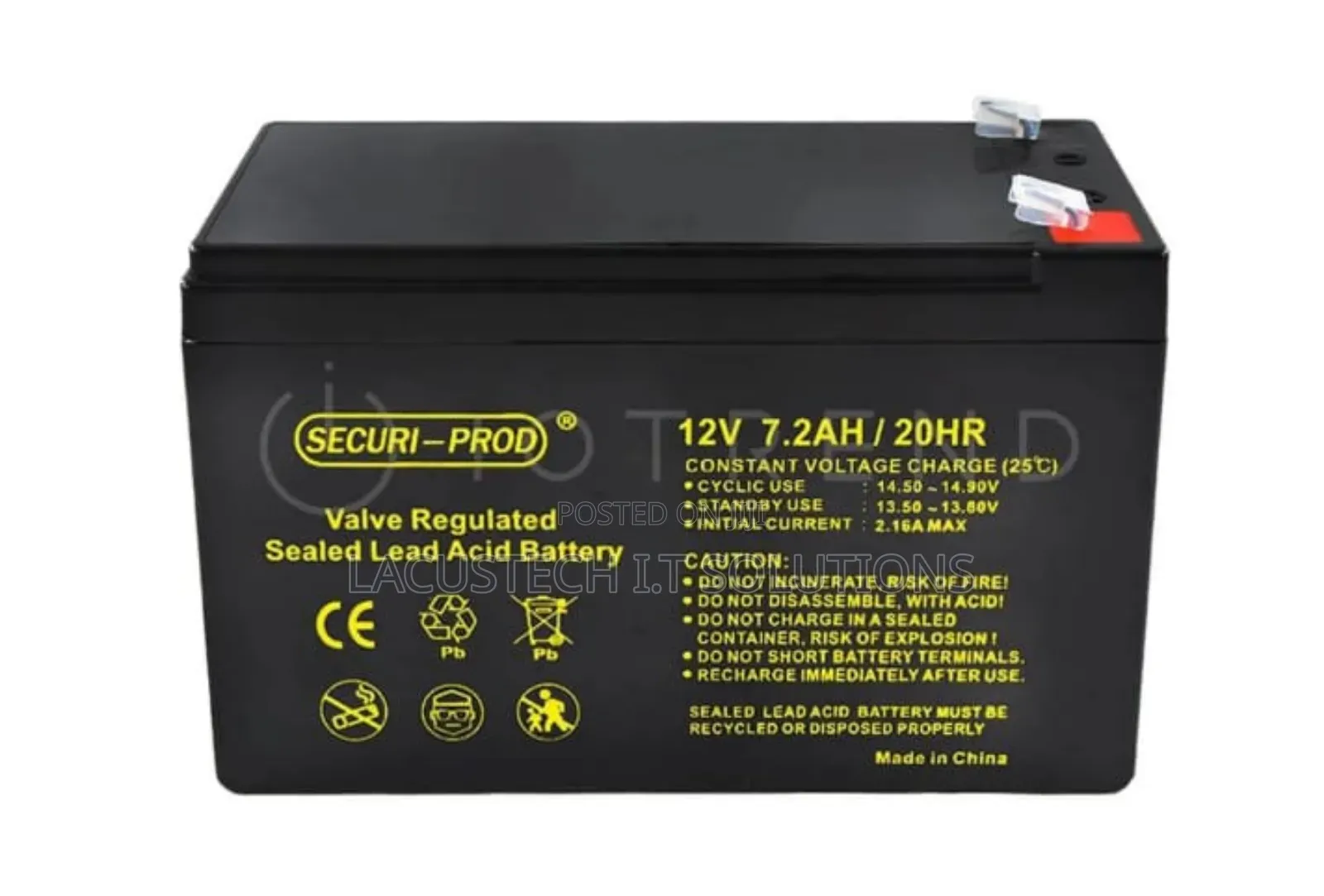 Long Battery 12 Volts
