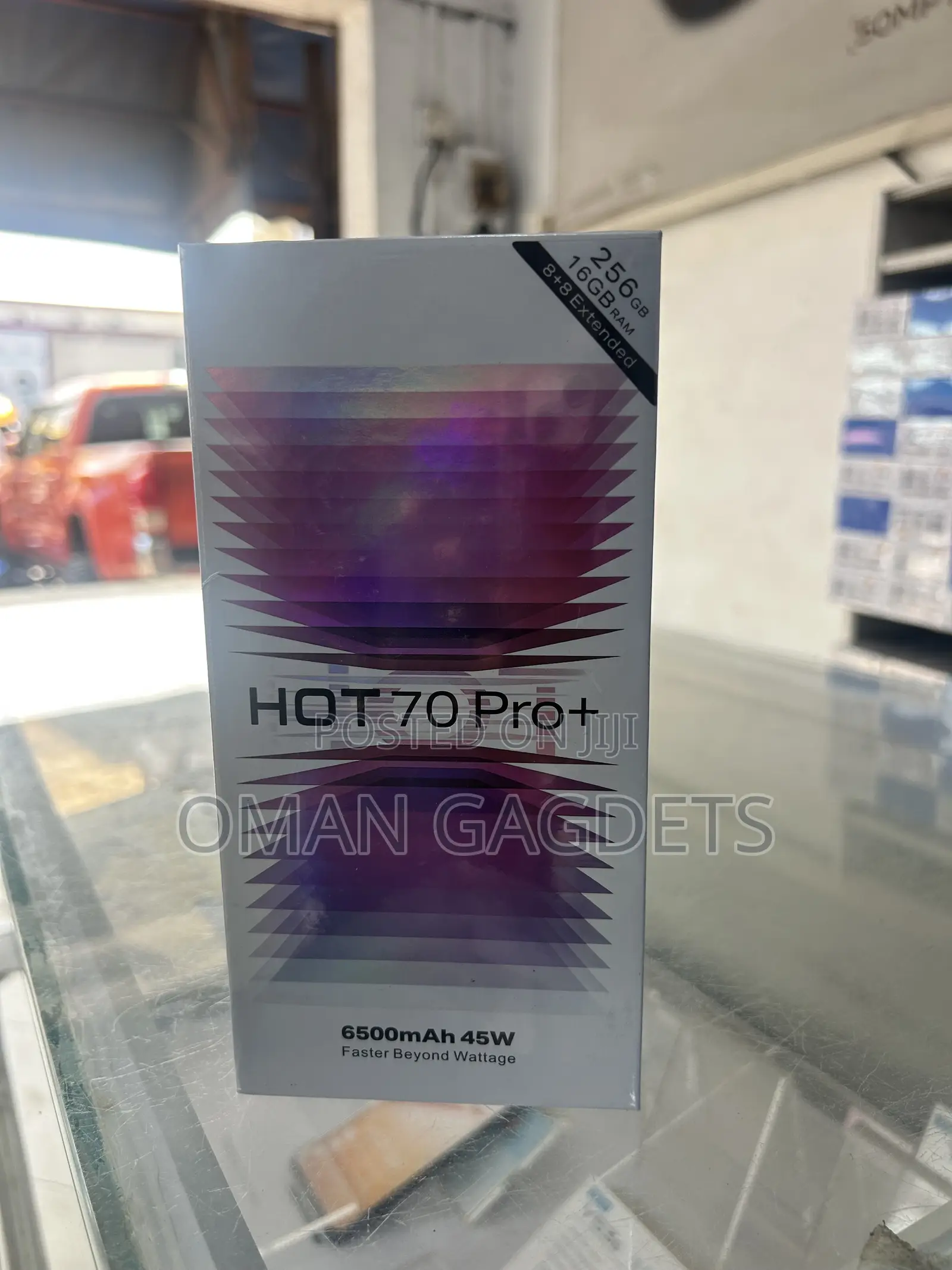 New Infinix Hot 70 Pro 5G+ 256 GB Black