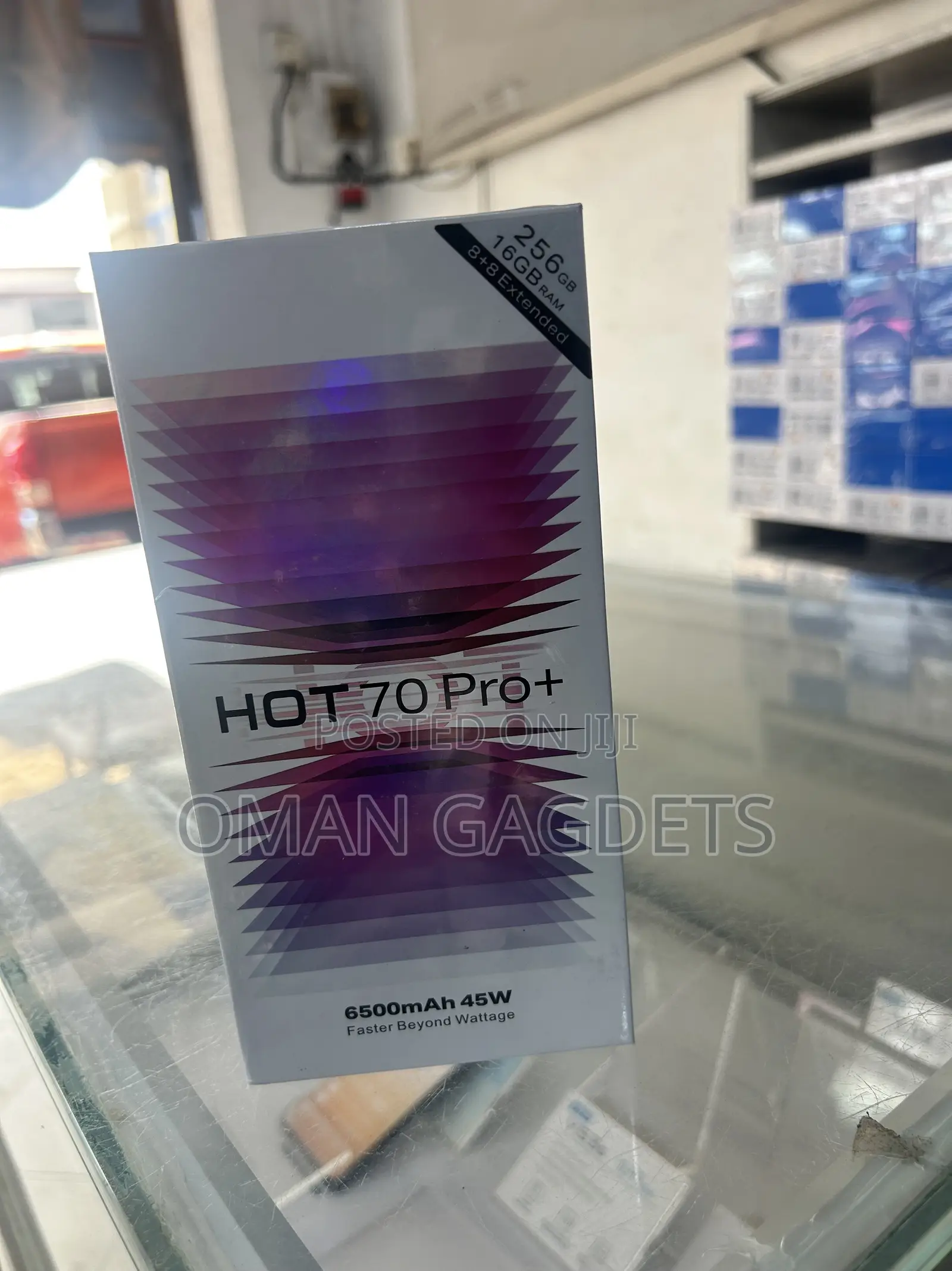 New Infinix Hot 70 Pro 5G+ 256 GB Black