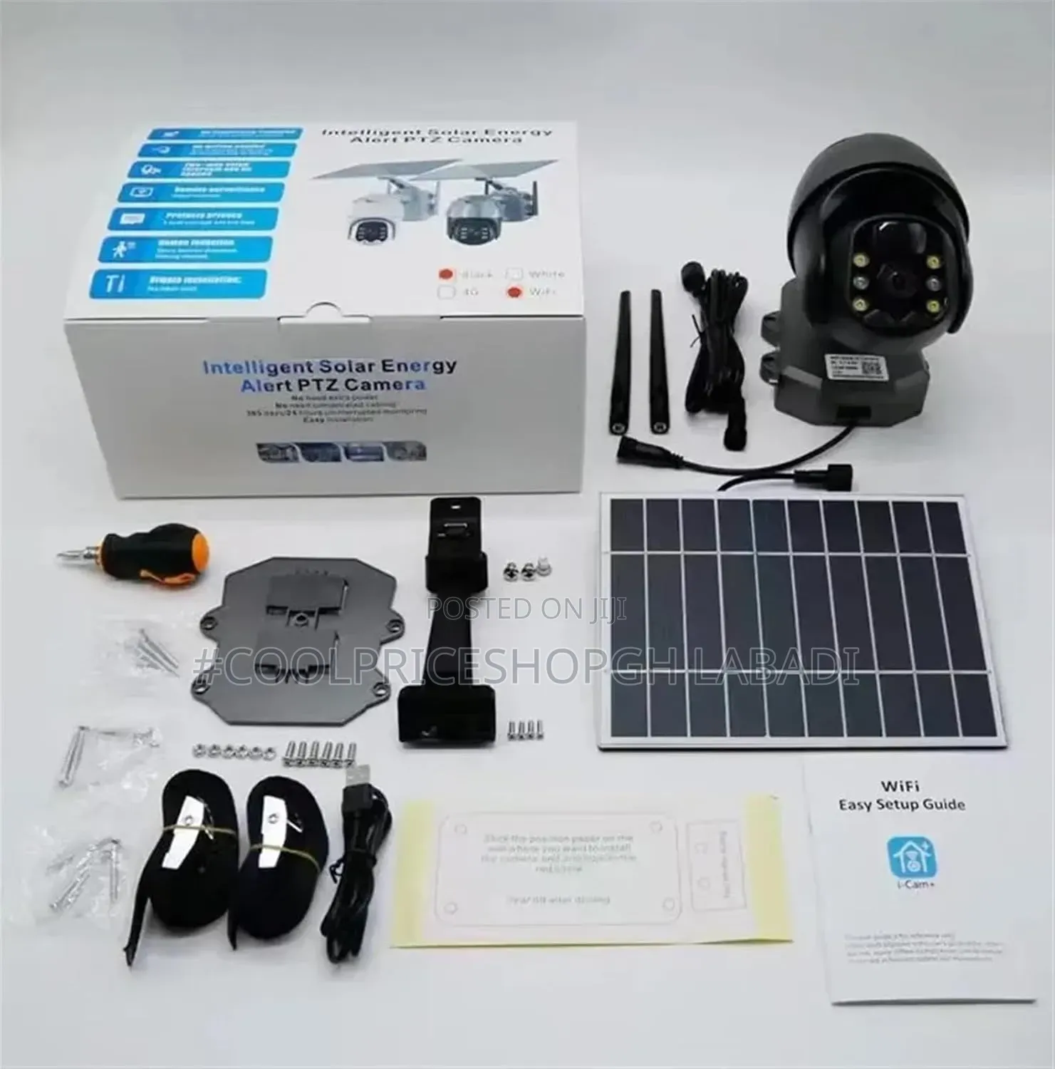 Solar Power Ubox iCam 4G Camera