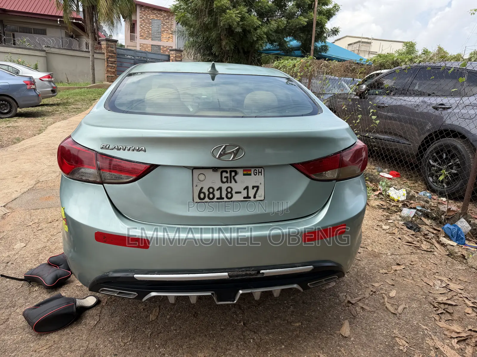 Hyundai Elantra 2012 Green
