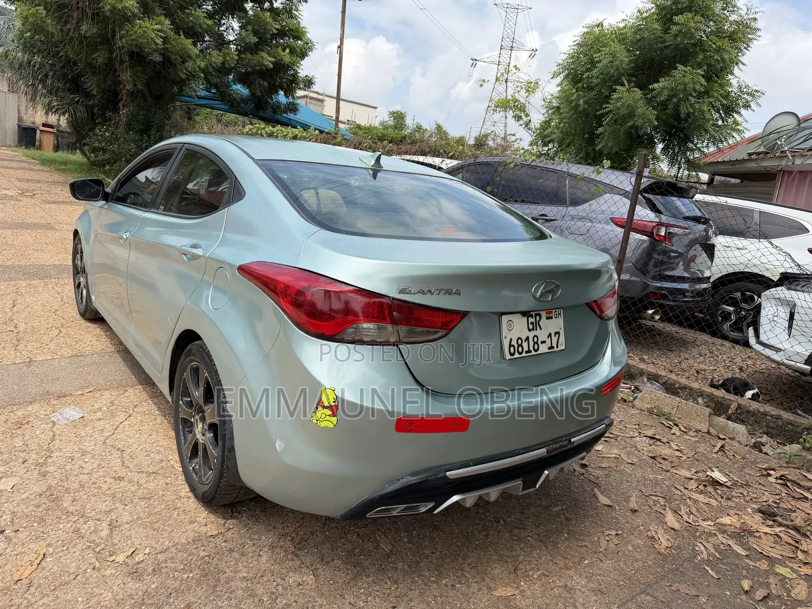 Hyundai Elantra 2012 Green