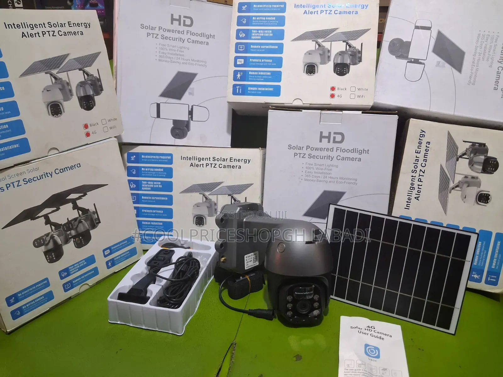 Solar Power Ubox iCam 4G Camera