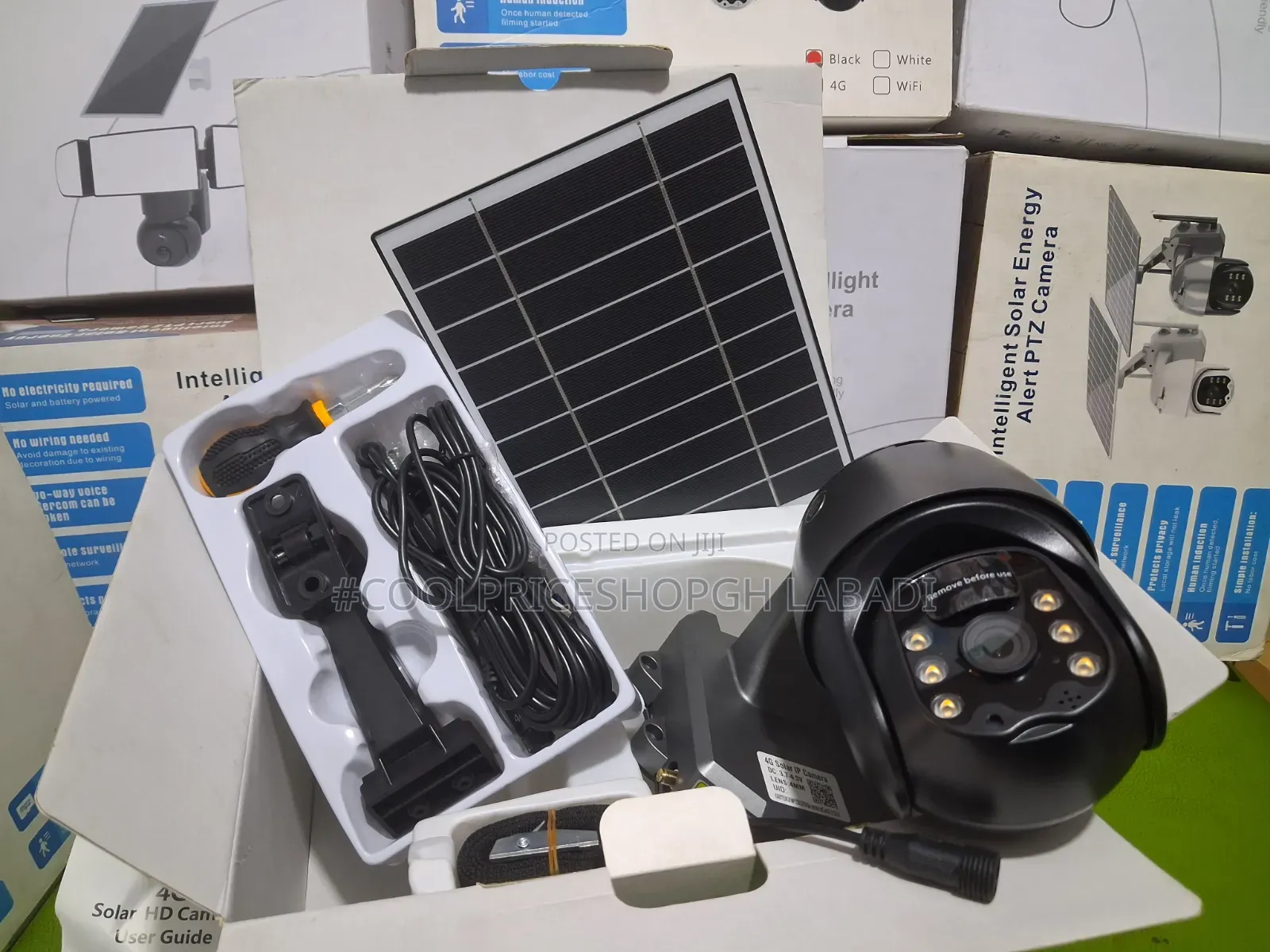 Solar Power Ubox iCam 4G Camera